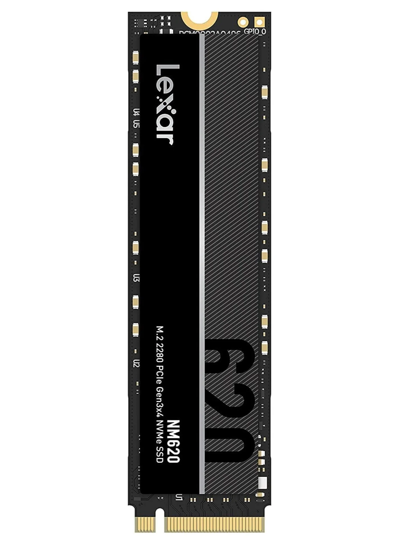Lexar NM620 Internal SSD M.2 2280 PCIe Gen3x4 NVMe 1.4 High-Speed Storage (1 TB) nh4at