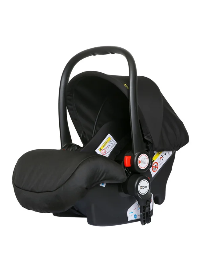 TEKNUM Infant Car Seat Group 0+ Premium Safety Carrier for Newborns (Black, 0-13 kg) ekmjb