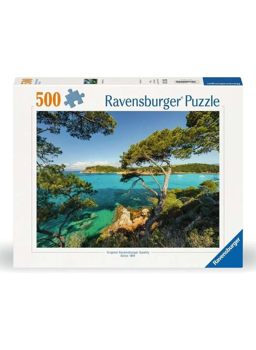 Scenic View Jigsaw Puzzle Premium Cardboard Educational Activity Set (500 Pieces) jh40e