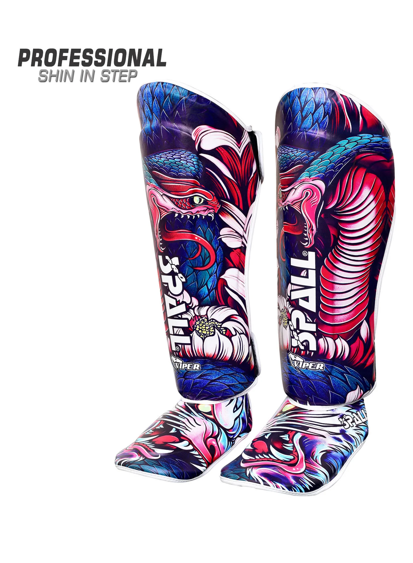 Spall Shin Guards Instep Leg Protector Premium Protective Gear for Martial Arts Boxing Kickboxing Muay Thai Training (Black, Medium) atvqe