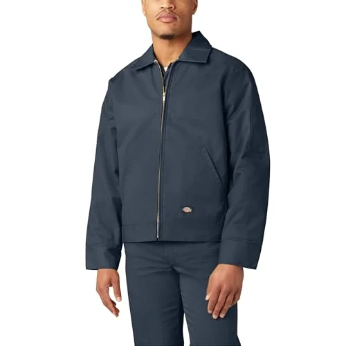 Premium Insulated Eisenhower Work Jacket Durable Utility Outerwear for Men (Airforce Blue, M) tdiwc