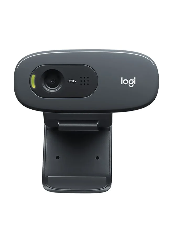 Premium HD Webcam for Laptop and Desktop Computer (Black, 720p Resolution) ngljz
