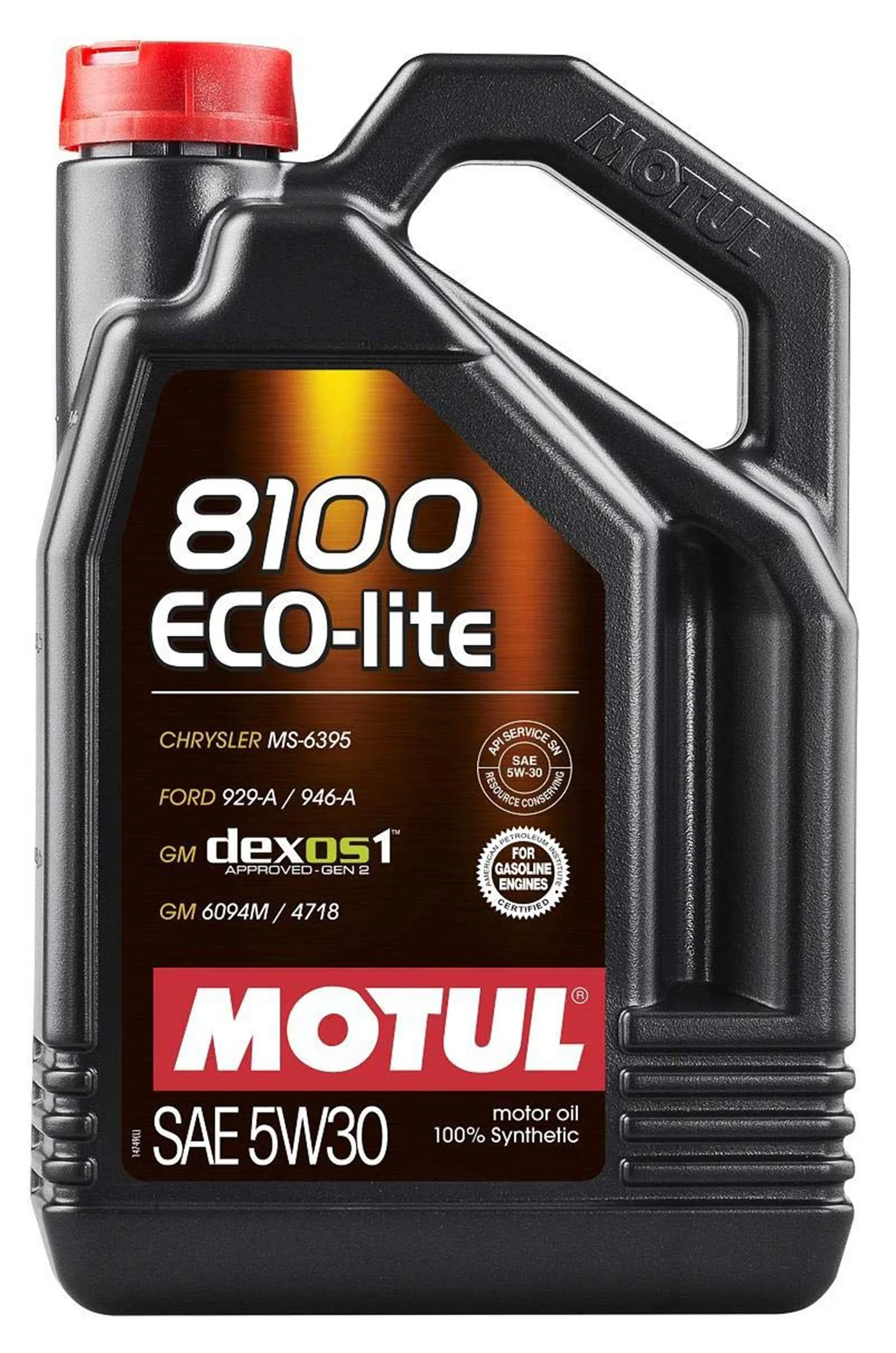 Motul 8100 Eco-Lite 5W30 Synthetic Engine Oil (Premium Performance, 5L) vwlw3