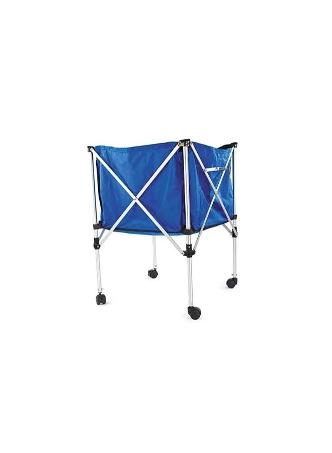TA Sport Folding Ball Cart Heavy-Duty Sports Equipment Storage Organizer (Portable, 90 cm) atszm