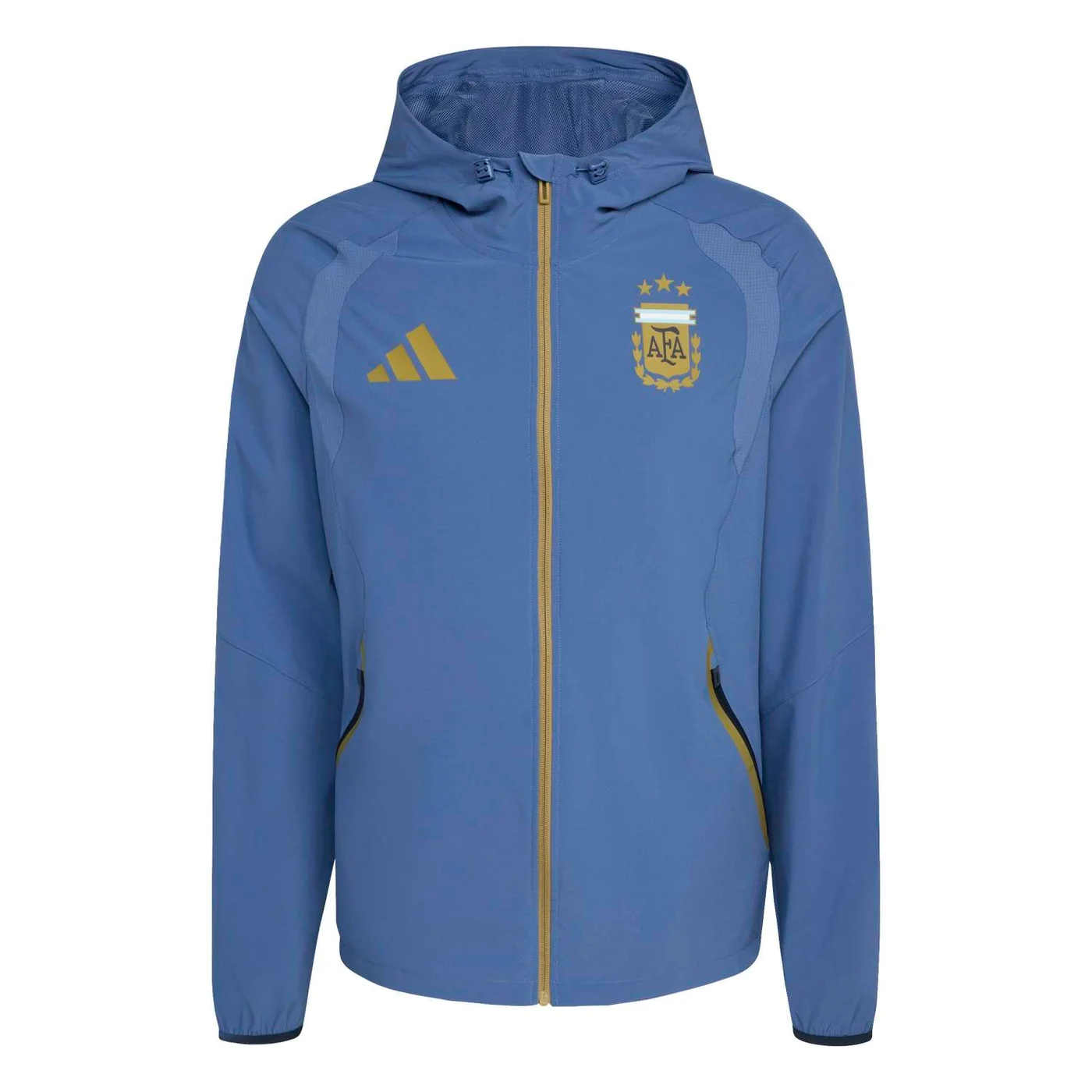 Sport Argentina Tiro Travel Full Zip Windbreaker Premium Lightweight Athletic Jacket (Unisex, Adult) r5usz
