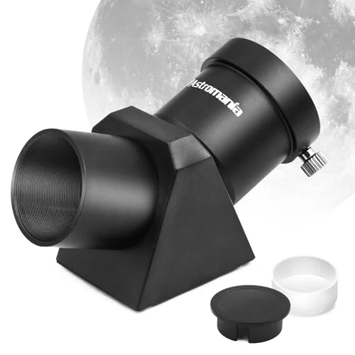Astromania 45-Degree Diagonal Prism 1.25-inch Optical Accessory for Sharp Terrestrial Viewing (1.25 inch) fsx91
