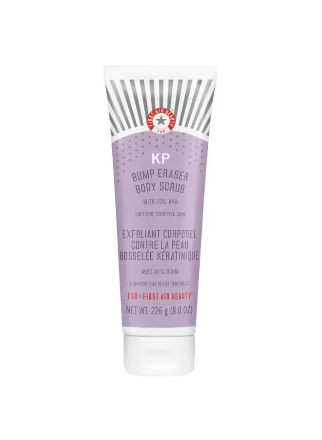 Premium Exfoliating Body Scrub with 10% AHA for Smooth Skin Texture (227 g) 34h1f