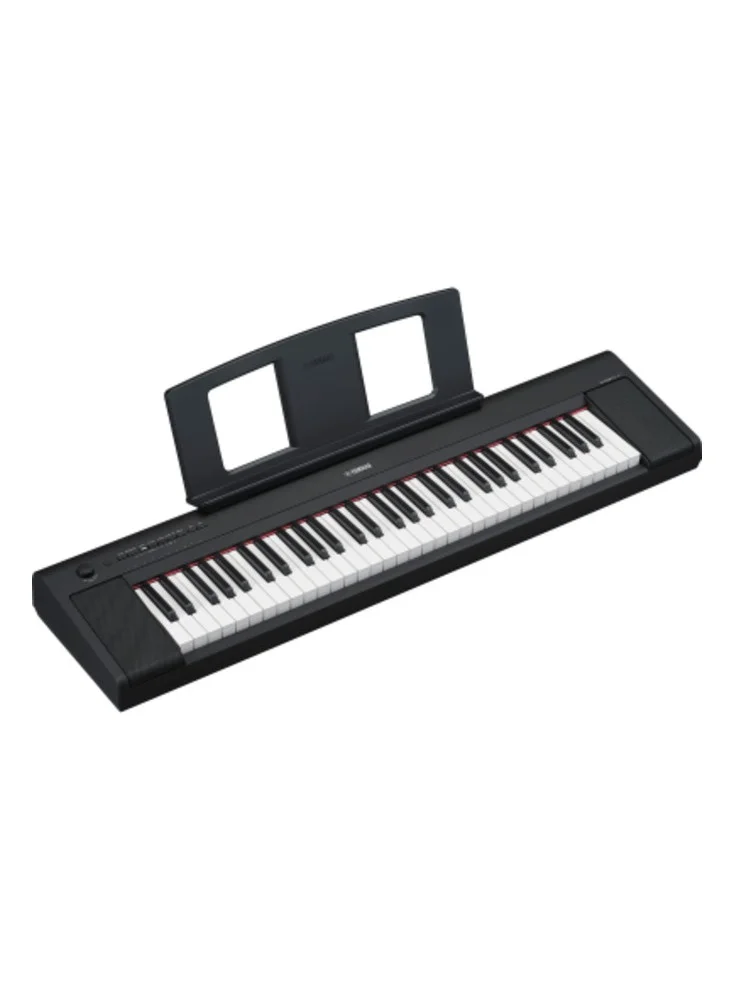 Portable Piano-Style Keyboard 61-Key Digital Instrument (Black) gs0q4