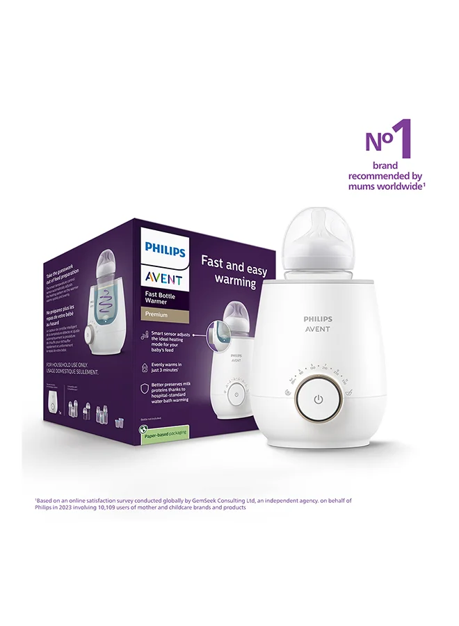 Premium Intelligent Baby Milk Warmer with Water Bath Technology and Automatic Shut-off (Single Pack) 46yc4