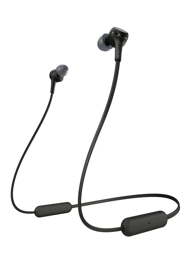 Premium Extra Bass Wireless In-Ear Headphones with Microphone and Bluetooth Connectivity (Black) 25pxd