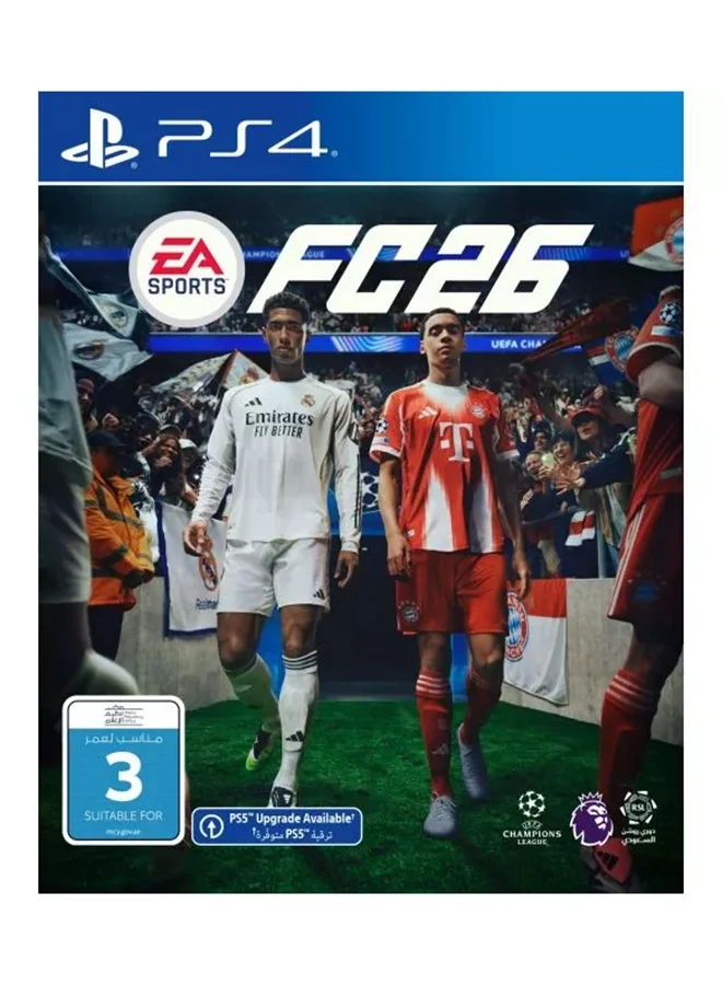 EA FC 26 Standard Edition for Console Gaming (Arabic Language, Multi-Player, UAE Version) k6mmp