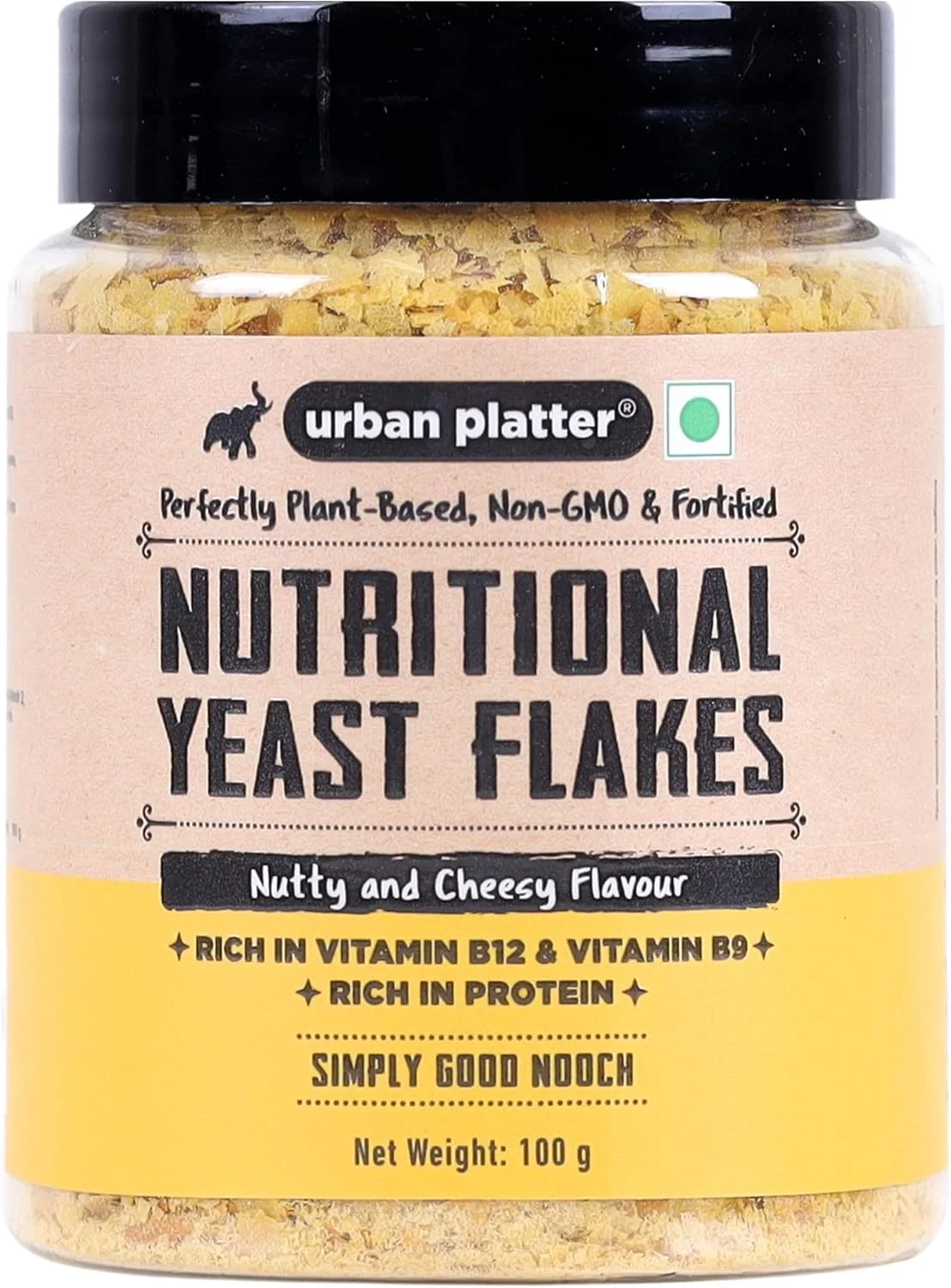 Nutritional Yeast Flakes Premium Plant-Based Seasoning Rich in B Vitamins and Protein (100g) 31955