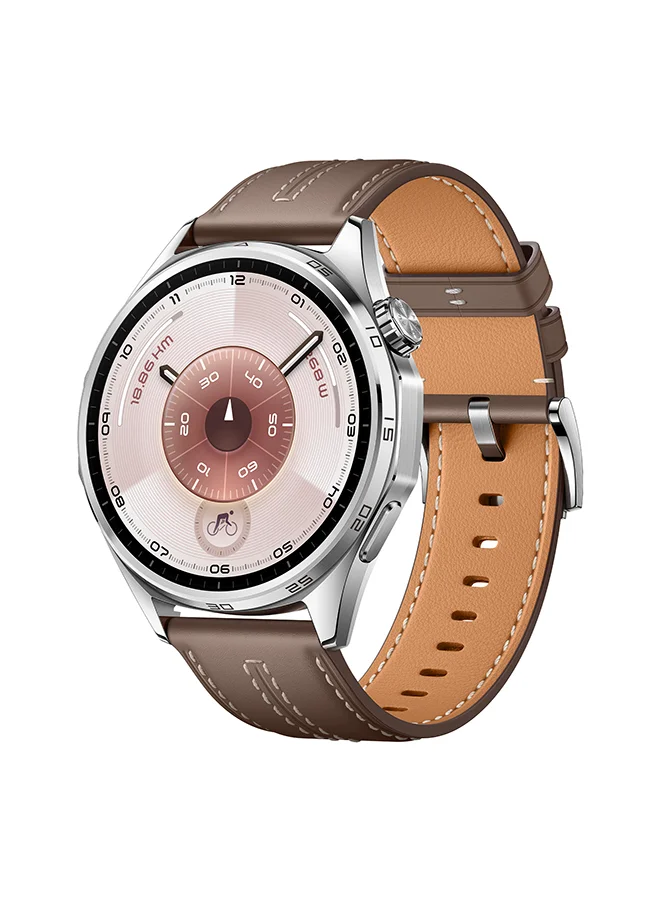 Smart GT 6 Premium Smartwatch 46mm Display Fitness Tracker with Heart Rate Monitor and Multi-Sport Modes (Grey, 46 mm) wf0le