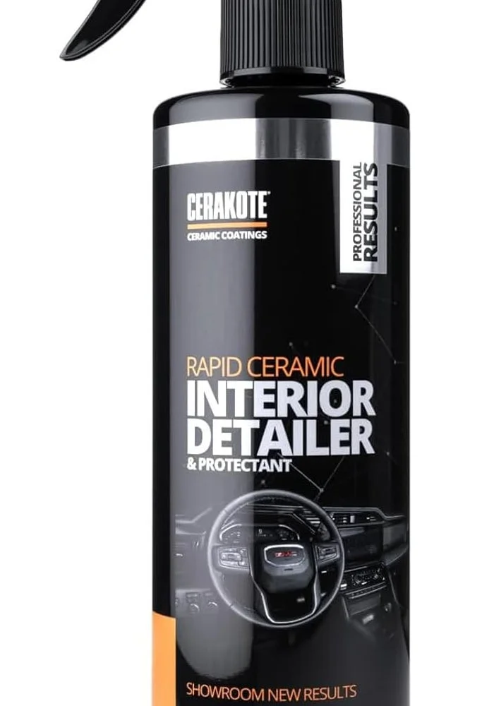 Premium Ceramic Interior Detailer and Protectant Spray for Car Surfaces (414 mL) x9mvw