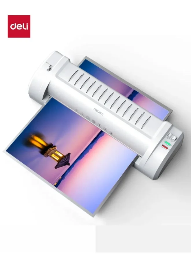 Deli A3 Hot Laminator Machine 2-Roller Thermal Laminating System for Office and Home Use (A3 Size) c4pnn