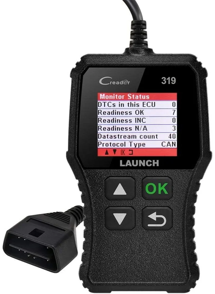 Launch OBD2 Scanner Engine Fault Code Reader Diagnostic Scan Tool (Professional Grade, Universal Compatibility for 1996 and Newer Vehicles) nrehq
