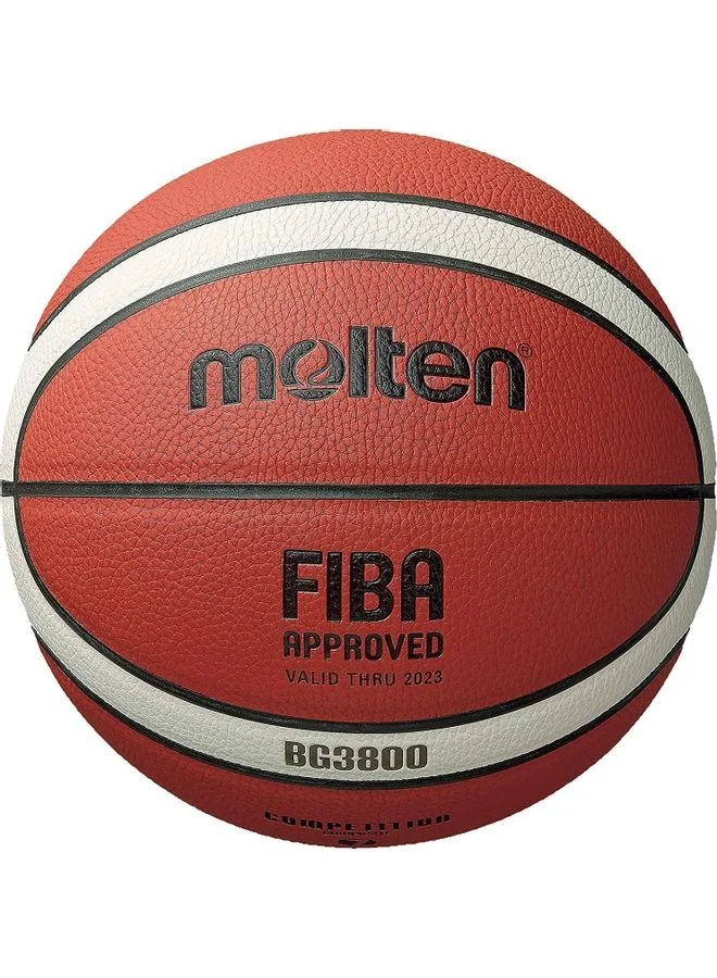 Premium Indoor Outdoor Basketball Durable Rubber Grip Training Ball (75 cm) 2hebd