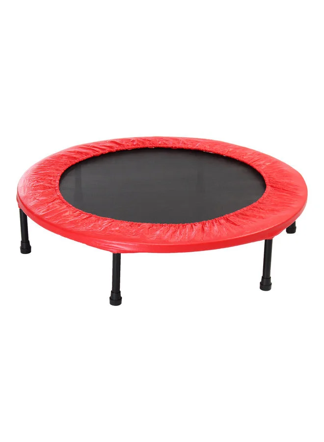 Premium Rebounder Trampoline for Fitness and Cardio Workout (Red, 102 cm) ju5ya