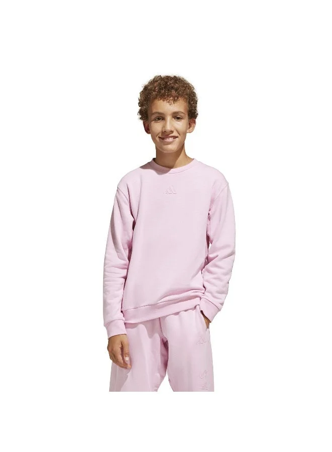 Sport Graphic Crew Sweatshirt Premium Cotton Long Sleeve Pullover for Kids (Size 140 cm) 9x9nf