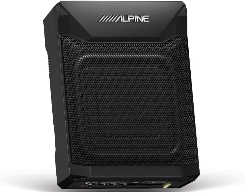 Premium 7-Inch Powered Car Subwoofer System (300W Peak / 150W RMS) Compact Bass Enclosure for Vehicle Audio g6lv5