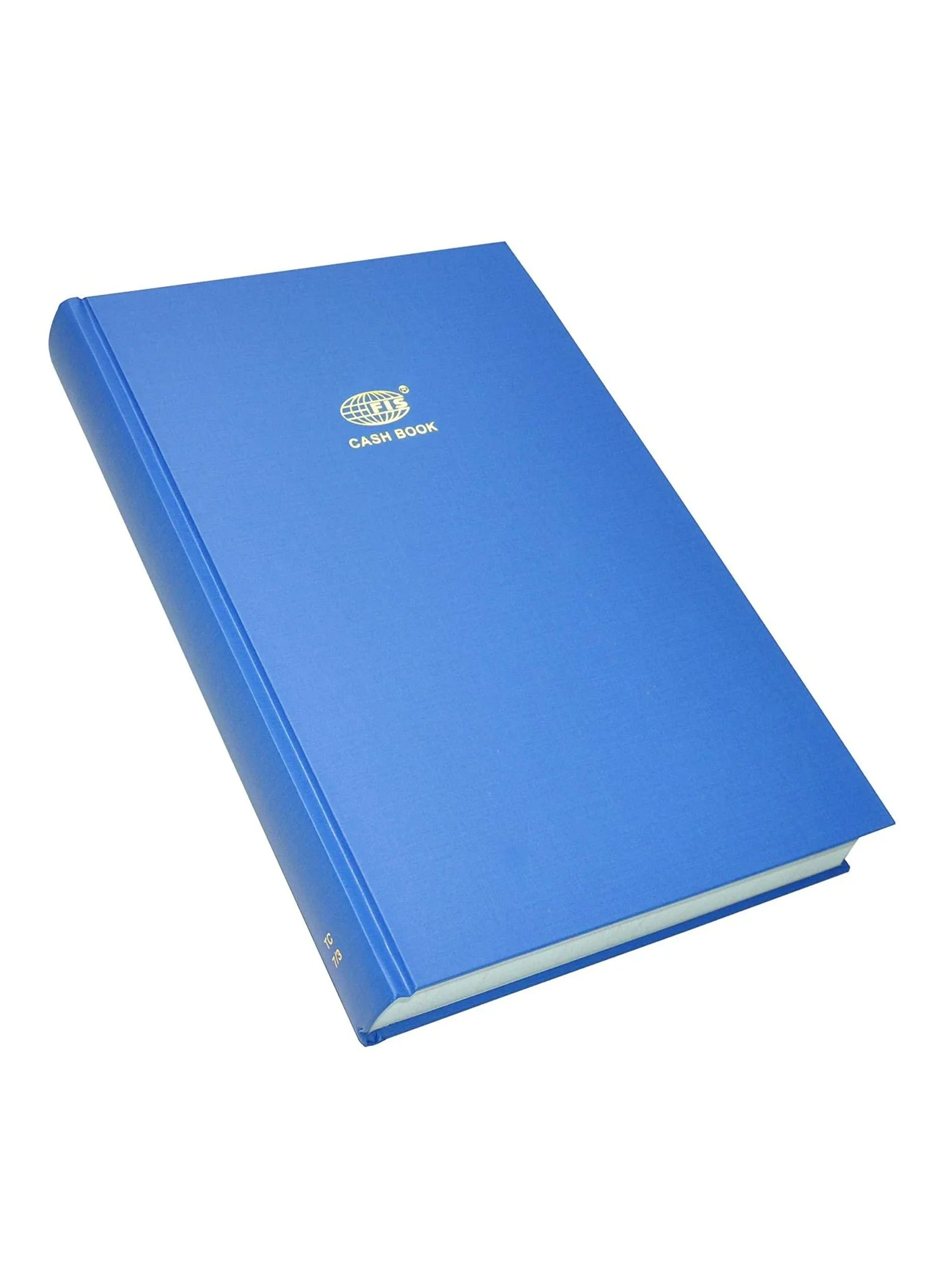 FIS Cash Book Ledger Paper Premium Azure Laid Accounting Journal (210 x 330 mm, 5 Quire) irbl0
