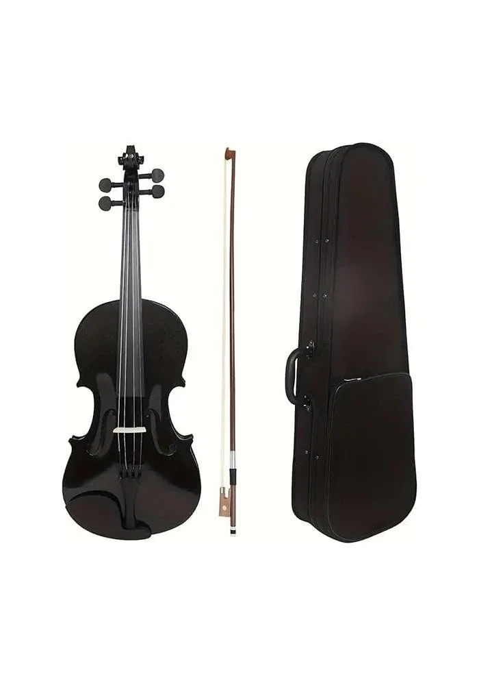Megarya Full Size Acoustic Violin Set (4/4) Premium Wood Instrument for Beginners gczkl
