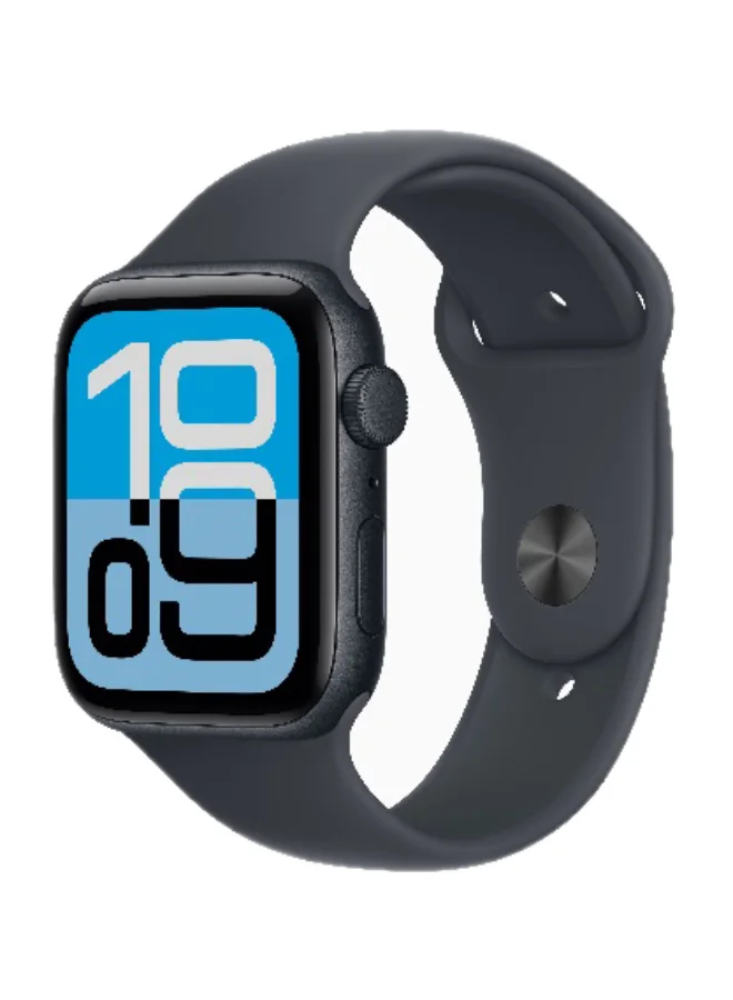 Premium Smart GPS Watch 44mm Aluminium Case with Sport Band (Midnight, M/L) hx42i
