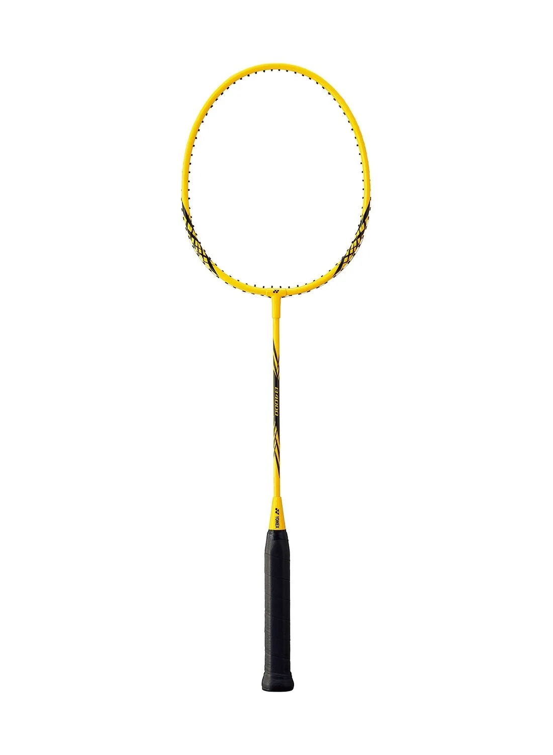 Premium Badminton Racket Professional Lightweight Graphite Frame (Yellow, 85g) vj9mh