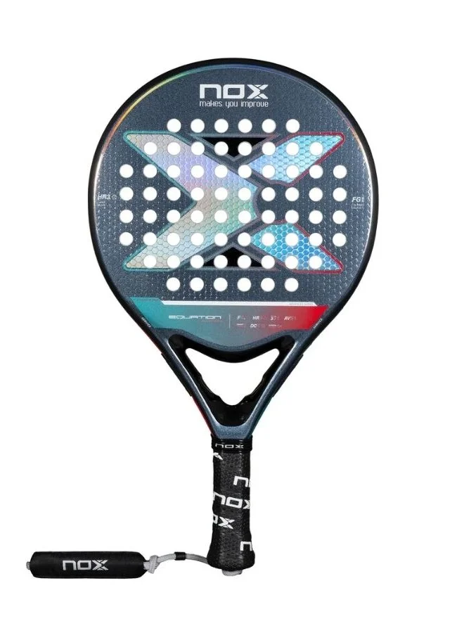 Premium Padel Racket Round Shape Fiberglass Surface Lightweight Professional Sports Equipment (350 g) s69k7