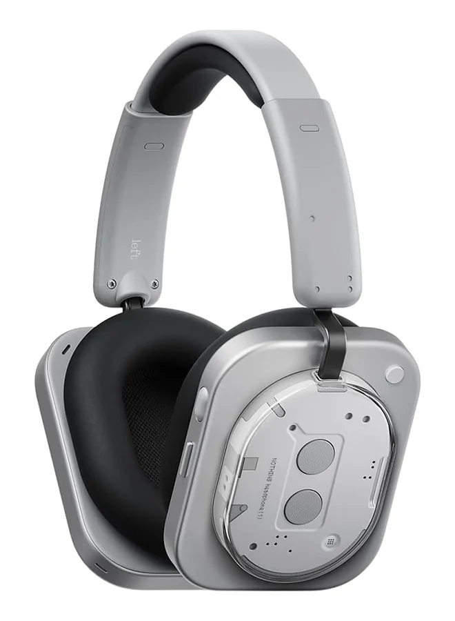Premium Wireless Over-Ear Headphones with Active Noise Cancelling and Spatial Audio (White) n4860