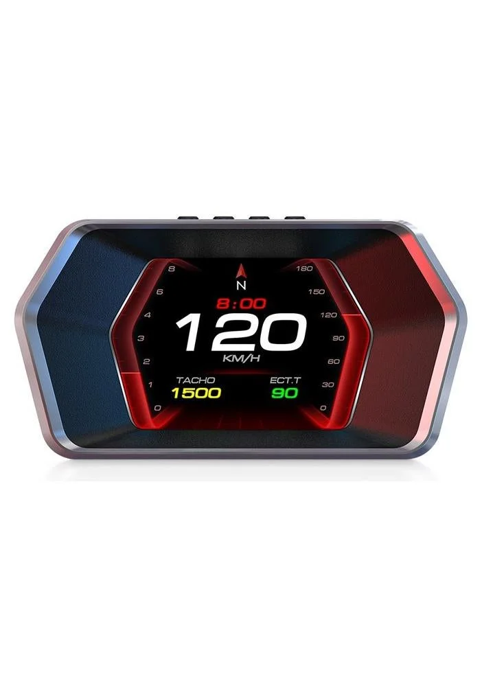XiuWoo Car Heads Up Display OBD Gauge GPS Speedometer Multi-Data Intelligent Instrument for All Vehicles (Universal Fit) rd0oo