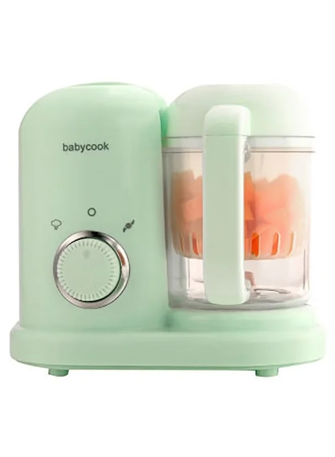 BLOOMING TIME Baby Food Processor Multi-Function Steamer and Blender (Green, 1 Pack) 3bkn0