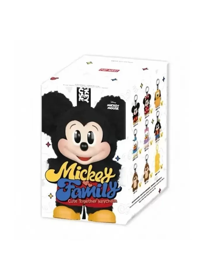 Cartoon Character Family Keychain Blind Box Figure Set (Premium Collectible Toy, Random Design, 8 cm) mfujy