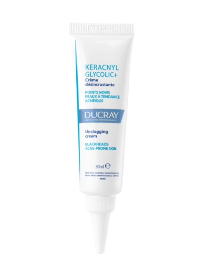 Keracnyl Glycolic+ Cream for Blemish-Prone Skin (30 mL) khfkx