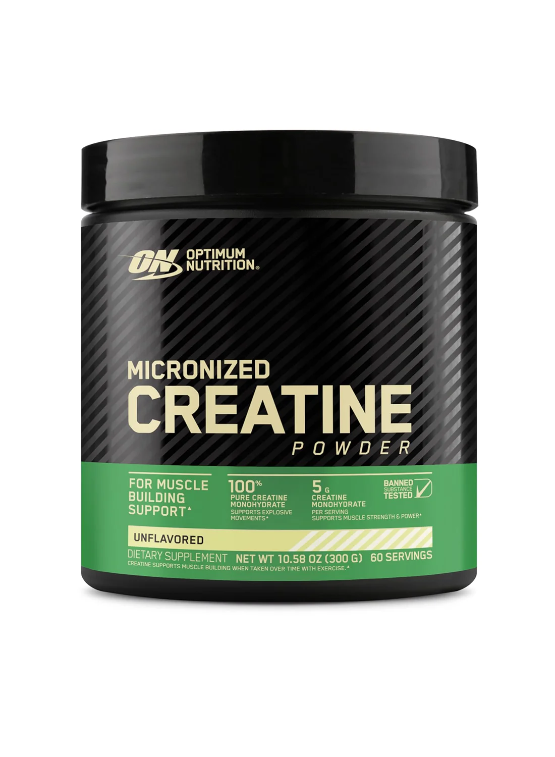 Micronized Creatine Monohydrate Powder Premium Fitness Supplement (Unflavored, 300g) b4aan