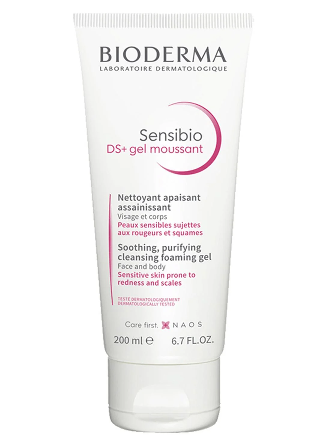 Bioderma Sensibio DS+ Soothing Cleansing Gel for Sensitive Skin (200 mL) tohwh