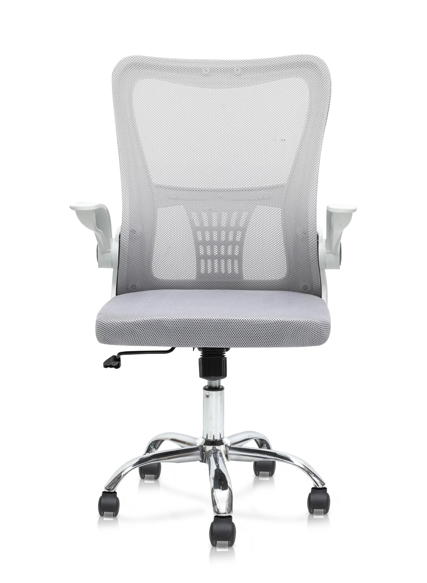Multi Home Furniture Modern Mesh Office Chair with Steel Frame (White, 1 Piece) 8gwi1
