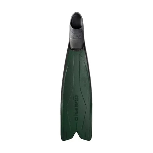 Premium Long Blade Swim Fins for Free Diving and Spearfishing (Green, Size 40) i1hzm