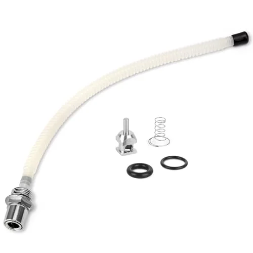 Jetuplusllc Fuel Tank EFI Check Valve Assembly Rebuild Kit with O-Rings for Motorcycle Fuel Systems (1 Piece) 2pcle