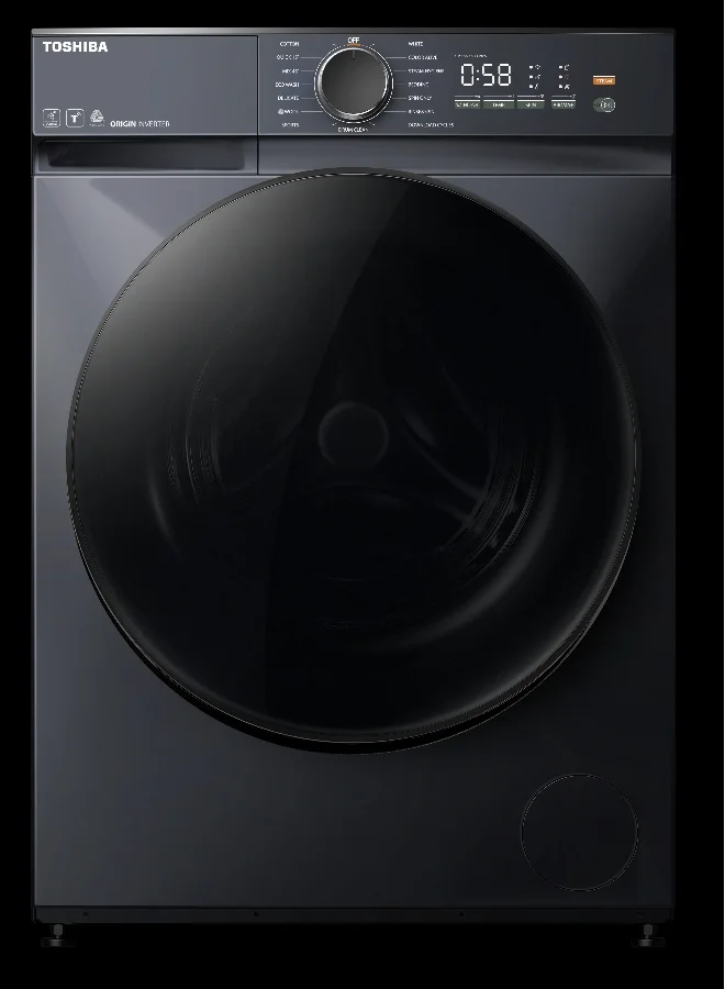 Premium Front Load Washing Machine 7 kg Capacity 1200 RPM with 15 Programs and Quick Wash (Morandi Grey) 4cyc0