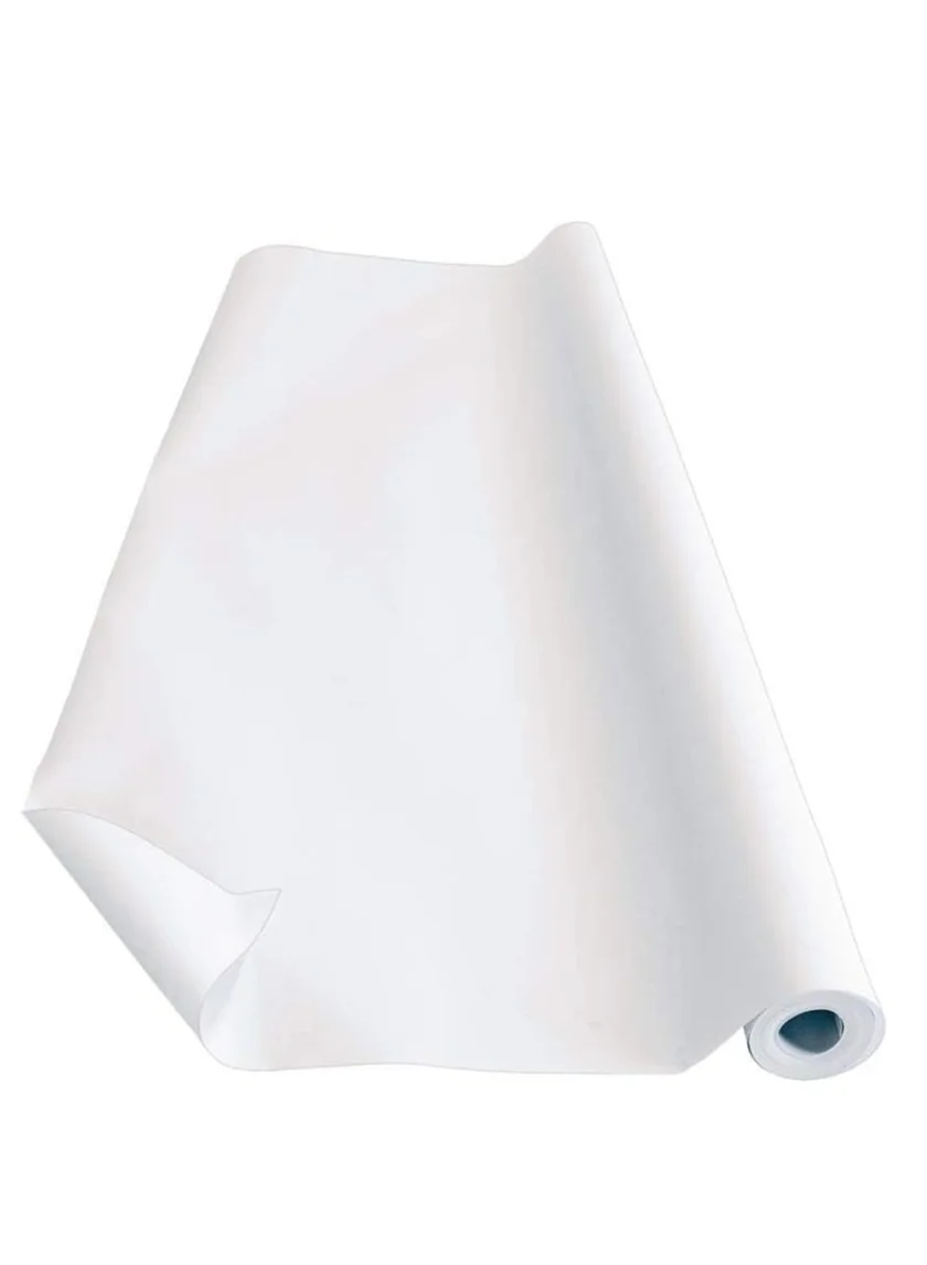 Premify White Paper Roll for Art Easel, Drawing, Painting, and Gift Wrapping (78cm x 30m) dhawe