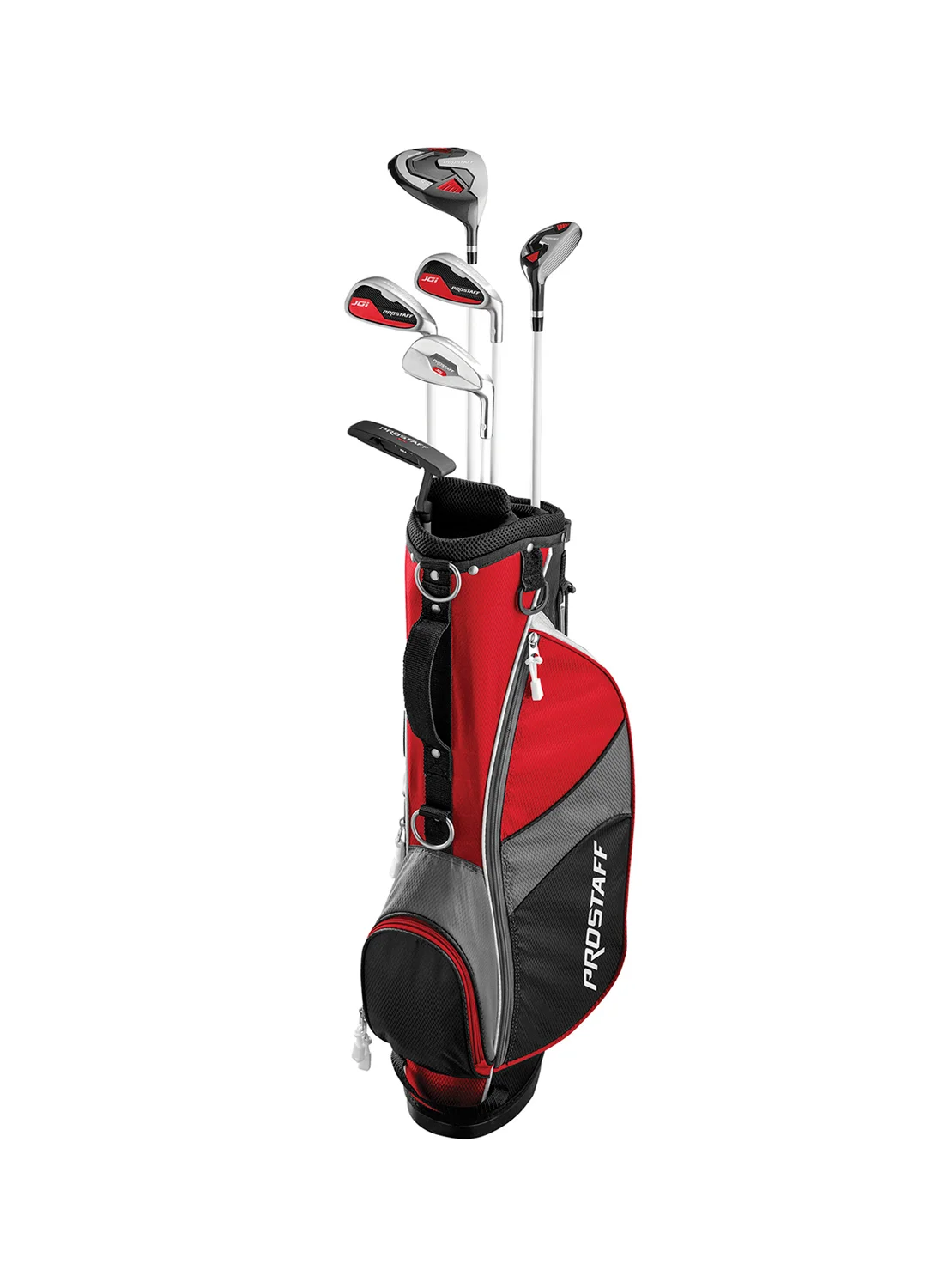 Pro Staff Junior Golf Club Set Graphite Shafts for Right-Handed Kids (Red, 142-160 cm) vi5ub