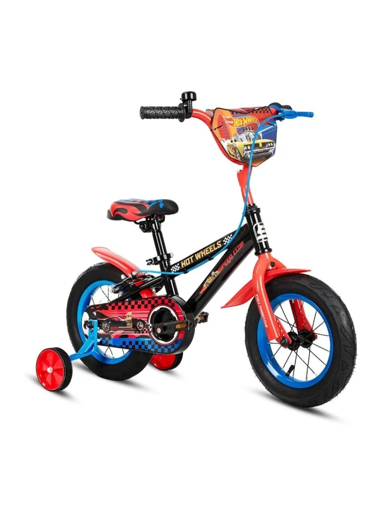Speed Club Kids Bicycle 12 Inch Durable Steel Frame for Toddlers and Beginners hvx0f