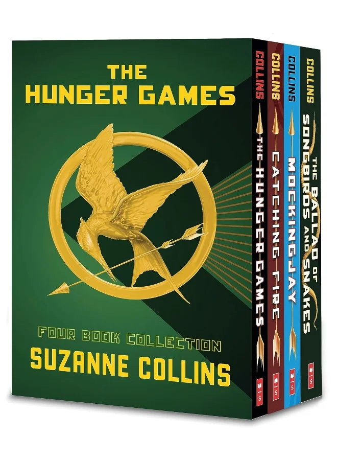 Hunger Games 4-Book Paperback Box Set (Complete Series Collection, 4 Books) 6gkpt