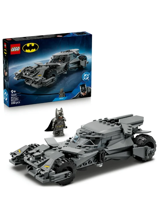 Building Blocks Batmobile Model Car Kit Premium Construction Set for Kids (220 Pieces) qrfww