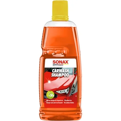 Premium Car Wash Shampoo Concentrated Formula for Paint Rubber Plastic and Glass (1 L) pp9rd