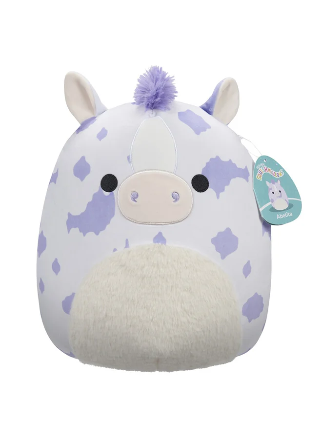 Premium Plush Horse Toy Abelita Lavender Appaloosa Soft Stuffed Animal for Kids (Multicolor, 30 cm) 4a3aq
