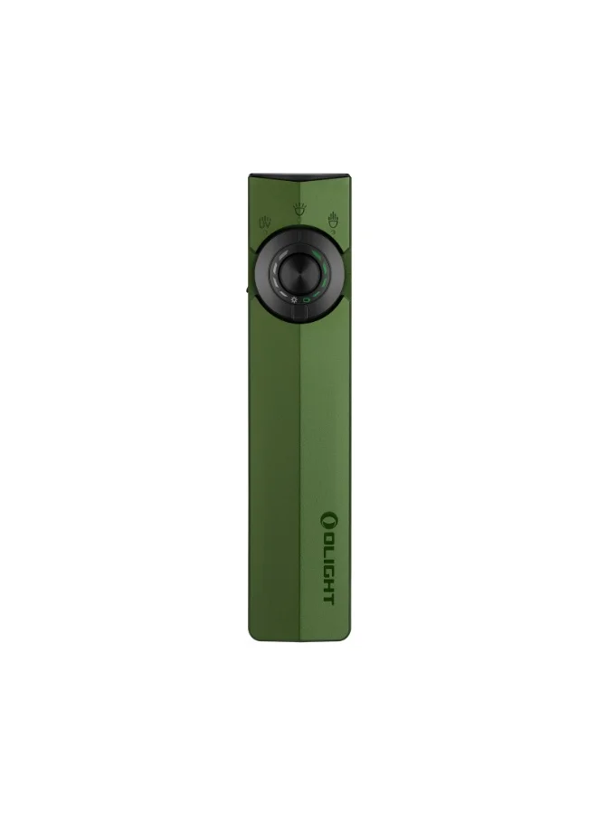 Premium LED Tactical Flashlight with UV and Laser Pointer (OD Green, 1500 Lumens) rx3me