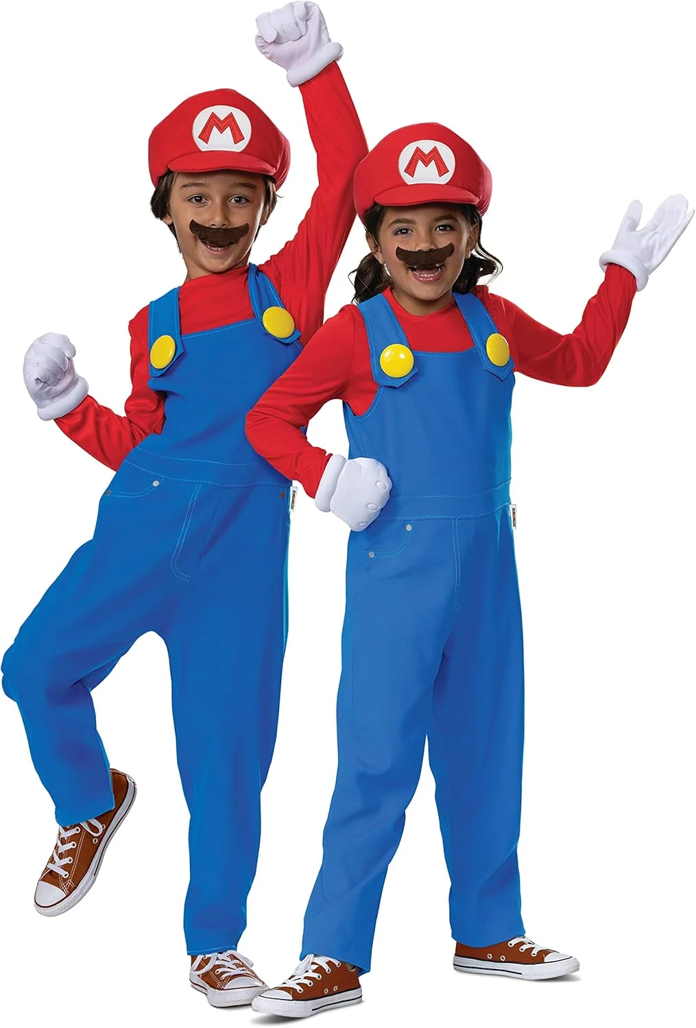 Premium Character Jumpsuit Costume for Kids - Comfortable Polyester Playwear Set (Medium, 7-8 Years) 0rrjf
