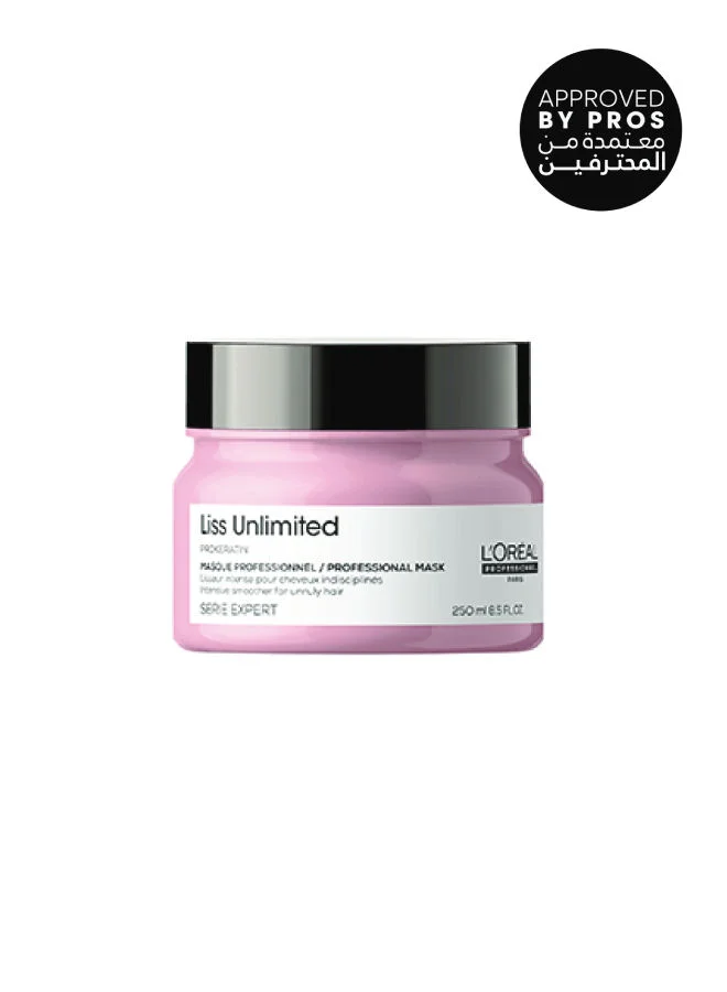L'Oreal Professionnel Liss Unlimited Smoothing Masque for Frizzy Hair (250 mL) t9pft